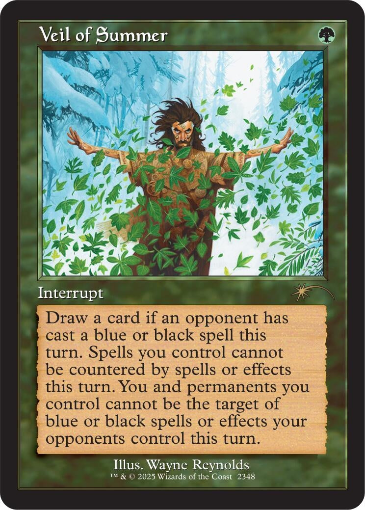 Image for Veil of Summer (2348) (Secret Lair Drop Series) (2348) (SLD) - Magic: The Gathering