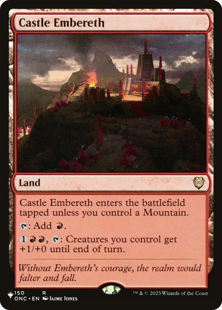Image for Castle Embereth (The List Reprints) (150) (LIST) - Magic: The Gathering