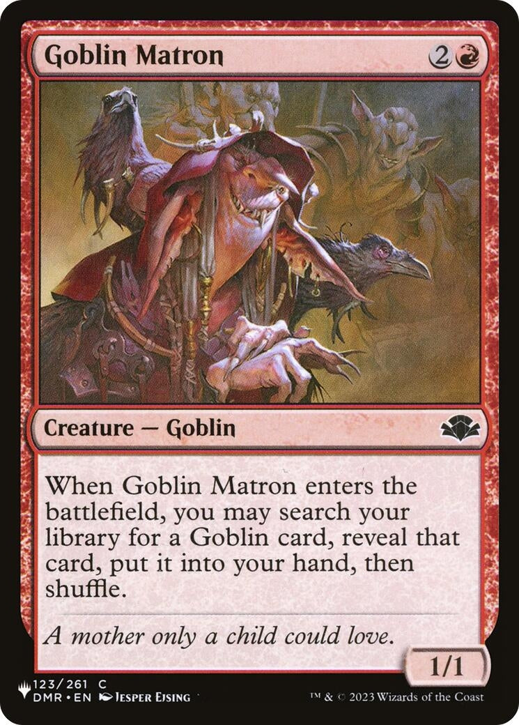 Image for Goblin Matron (DMR) (The List Reprints) (123) (LIST) - Magic: The Gathering