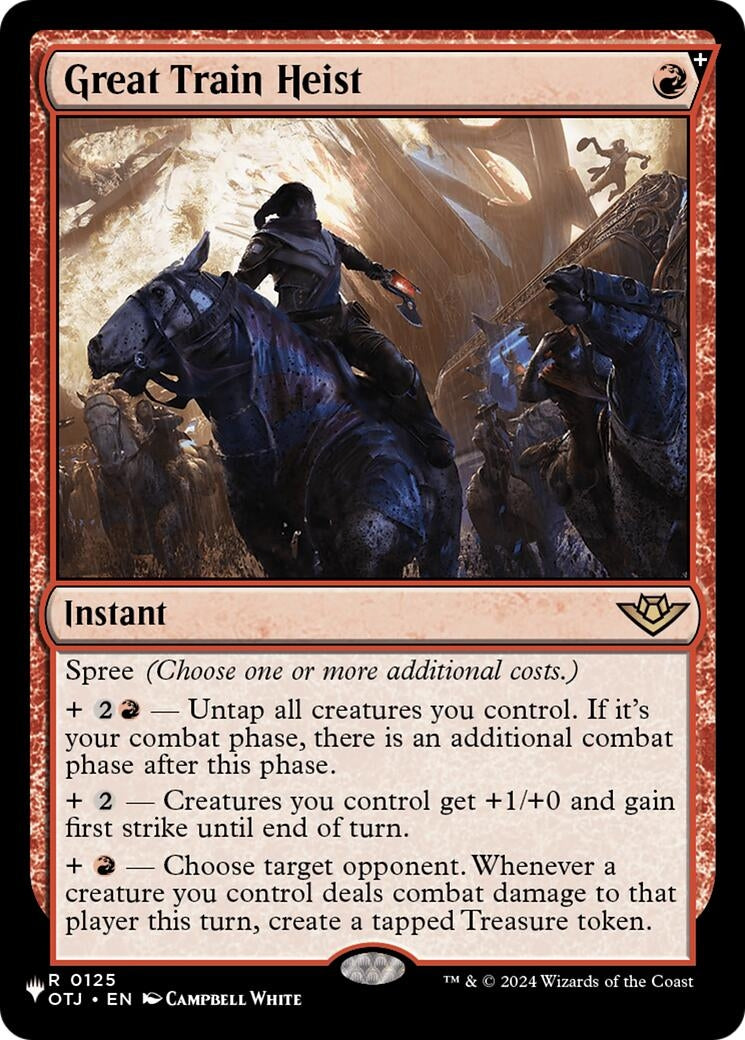 Image for Great Train Heist (The List Reprints) (125) (LIST) - Magic: The Gathering