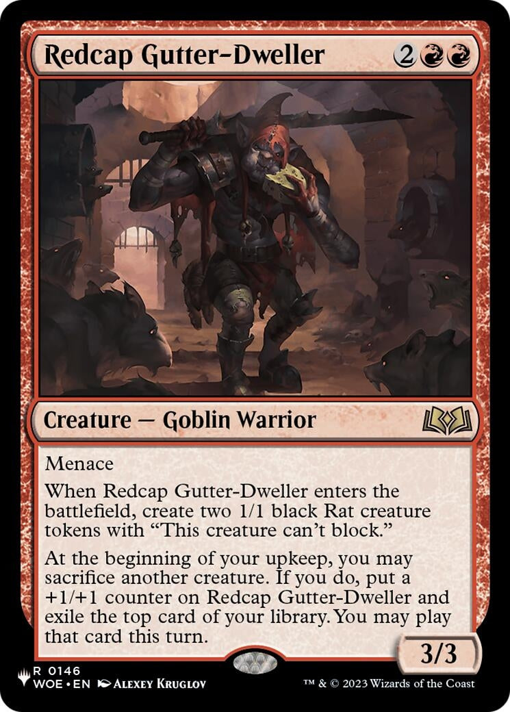 Image for Redcap Gutter-Dweller (The List Reprints) (146) (LIST) - Magic: The Gathering