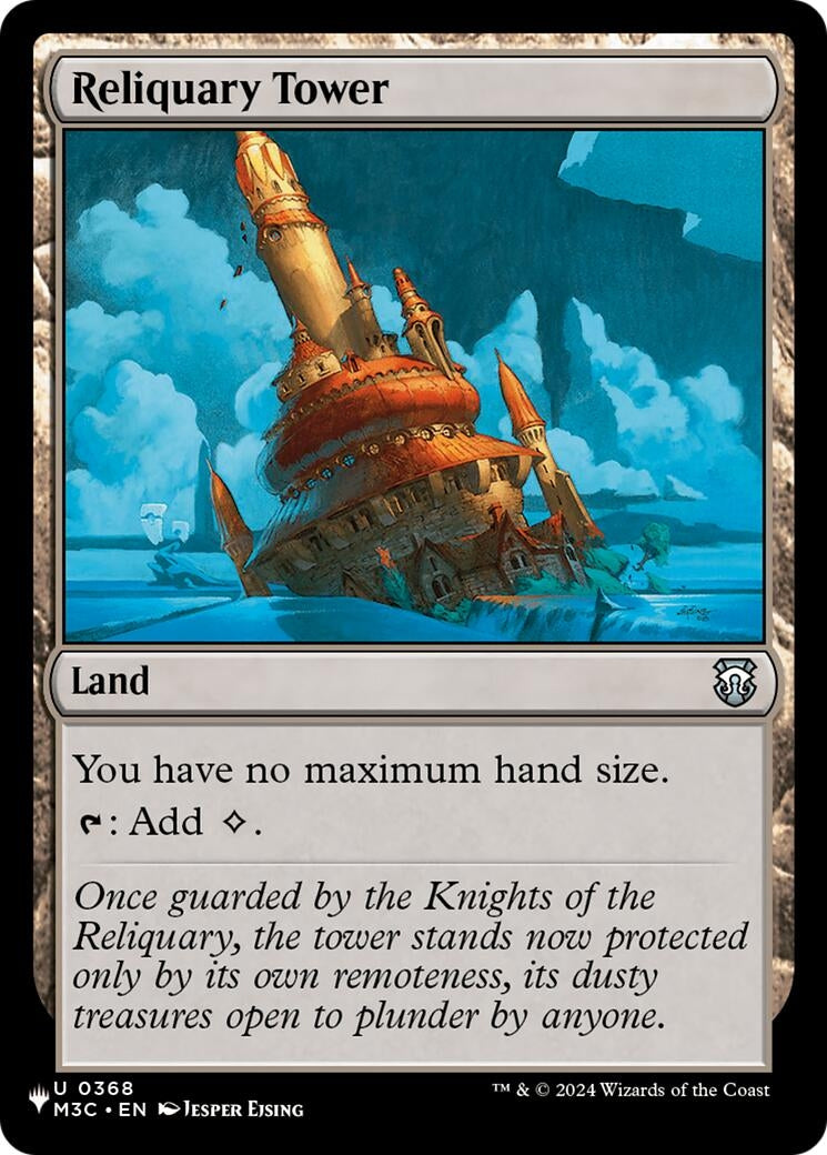 Image for Reliquary Tower (M3C) (The List Reprints) (368) (LIST) - Magic: The Gathering