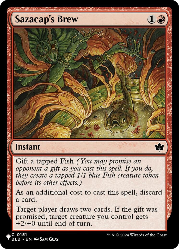 Image for Sazacap's Brew (The List Reprints) (151) (LIST) - Magic: The Gathering