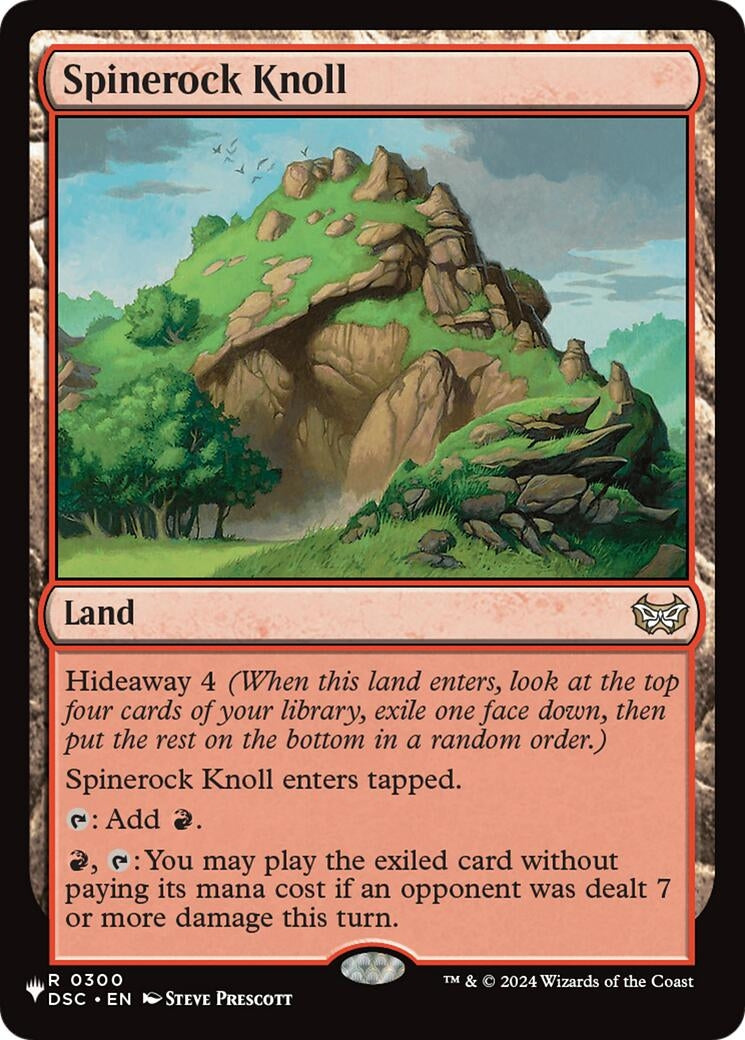 Image for Spinerock Knoll (DSC) (The List Reprints) (300) (LIST) - Magic: The Gathering