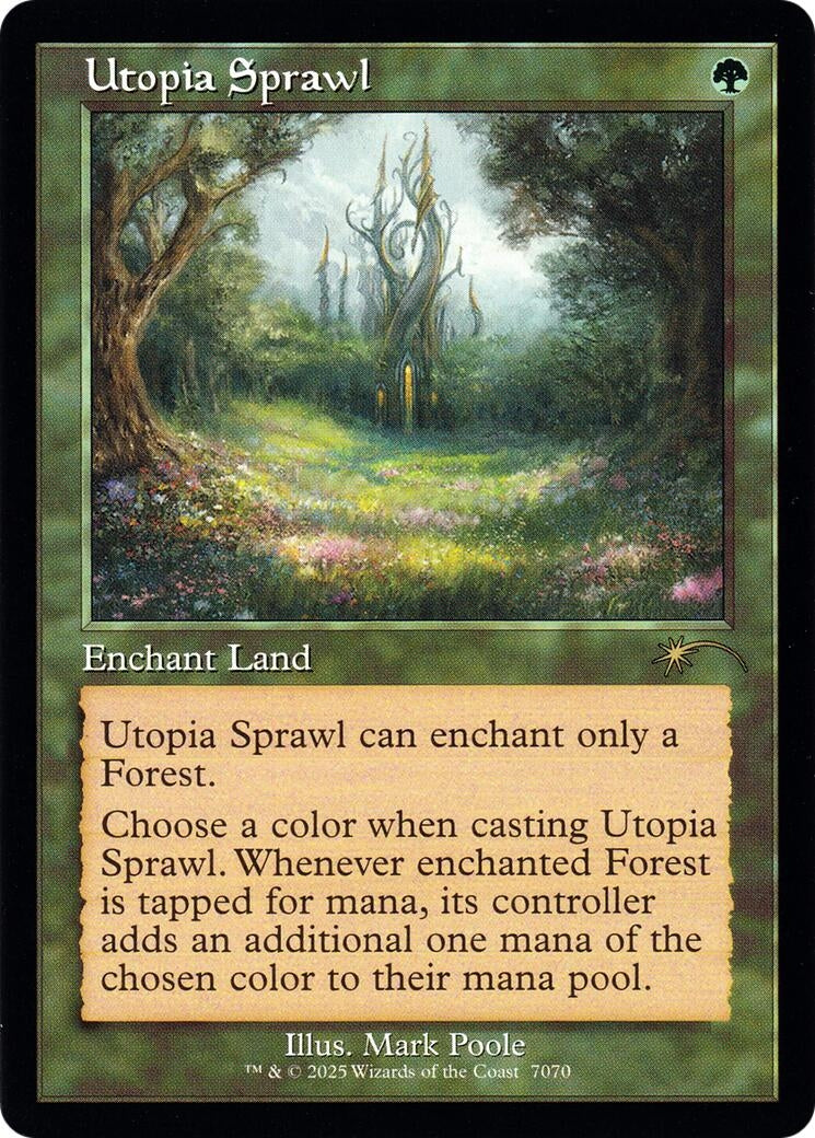 Image for Utopia Sprawl (7070) (Secret Lair Drop Series) (7070) (SLD) - Magic: The Gathering