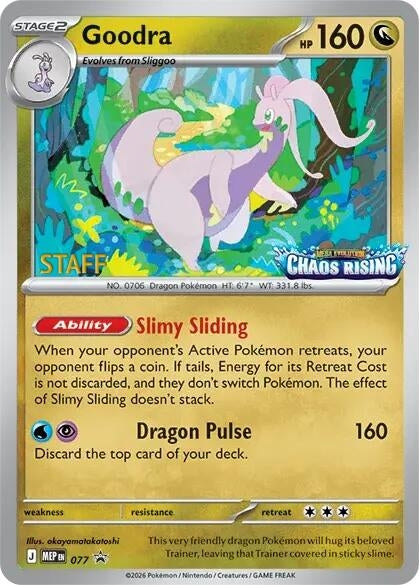 Image for Goodra - 077 [Staff] (ME: Mega Evolution Promo) (077) - Pokemon