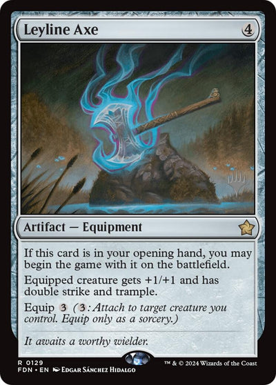 Leyline Axe (Promo Pack: Lorwyn Eclipsed) (129) (PPECL)
