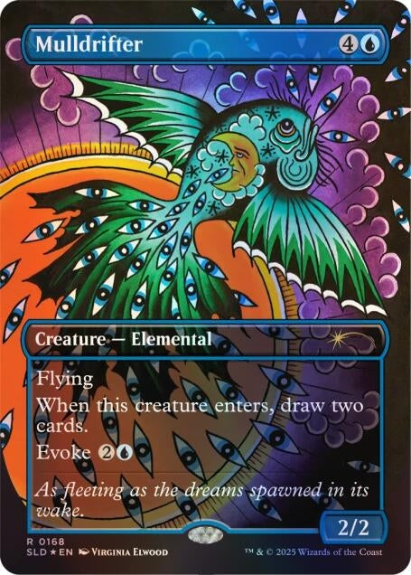 Image for Mulldrifter (0168) (Rainbow Foil) (Secret Lair Drop Series) (168) (SLD) - Magic: The Gathering