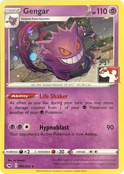 Gengar (Library Exclusive) (Miscellaneous Cards & Products) (085/202)