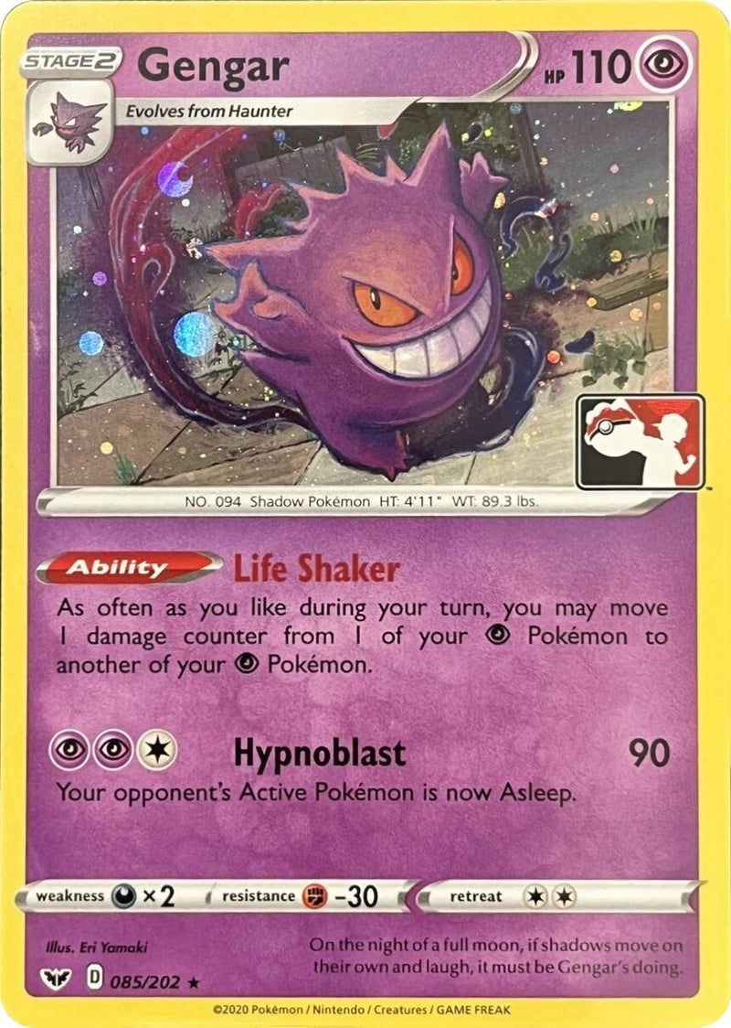 Image for Gengar (Library Exclusive) (Miscellaneous Cards & Products) (085/202) - Pokemon