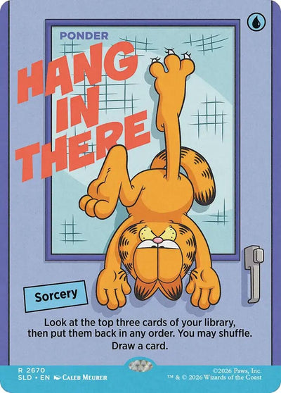 Hang In There - Ponder (Secret Lair Drop Series) (2670) (SLD)