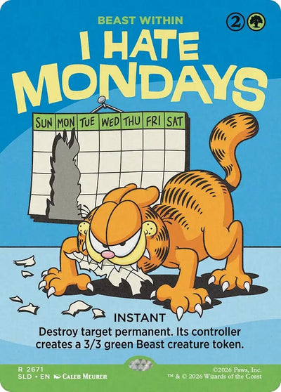 I Hate Mondays - Beast Within (Secret Lair Drop Series) (2671) (SLD)