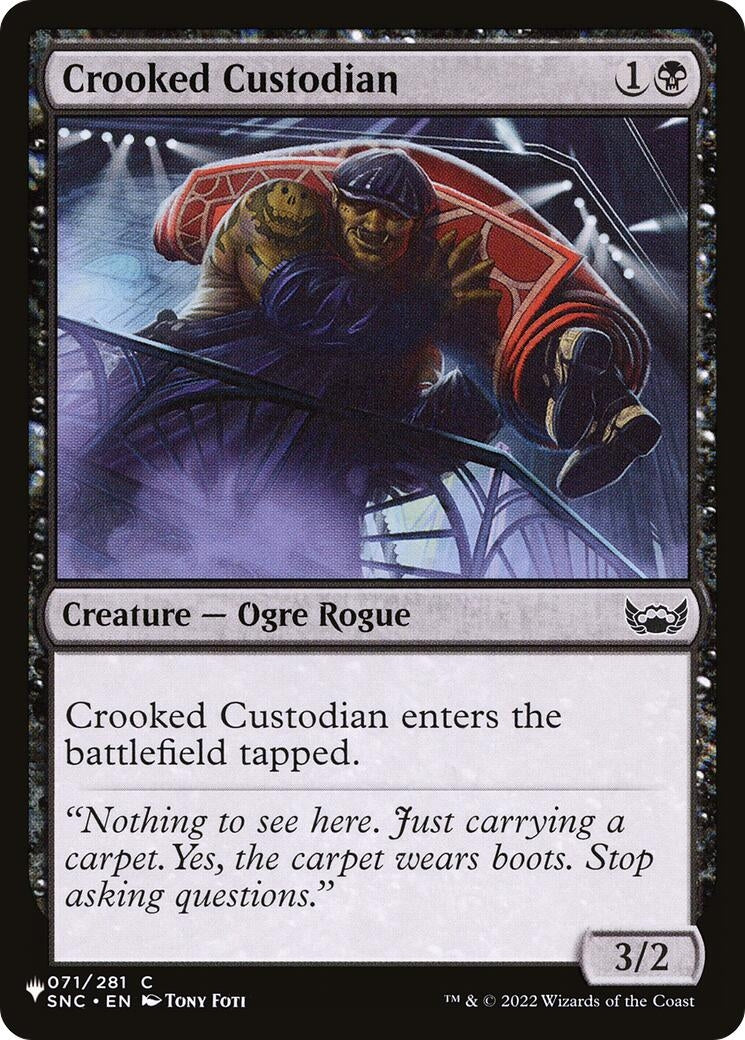 Image for Crooked Custodian (The List Reprints) (71) (LIST) - Magic: The Gathering
