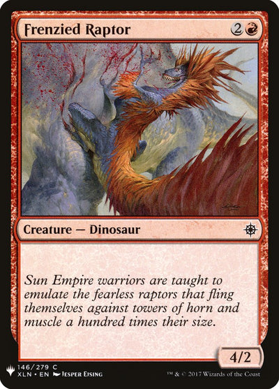 Frenzied Raptor [Mystery Booster]
