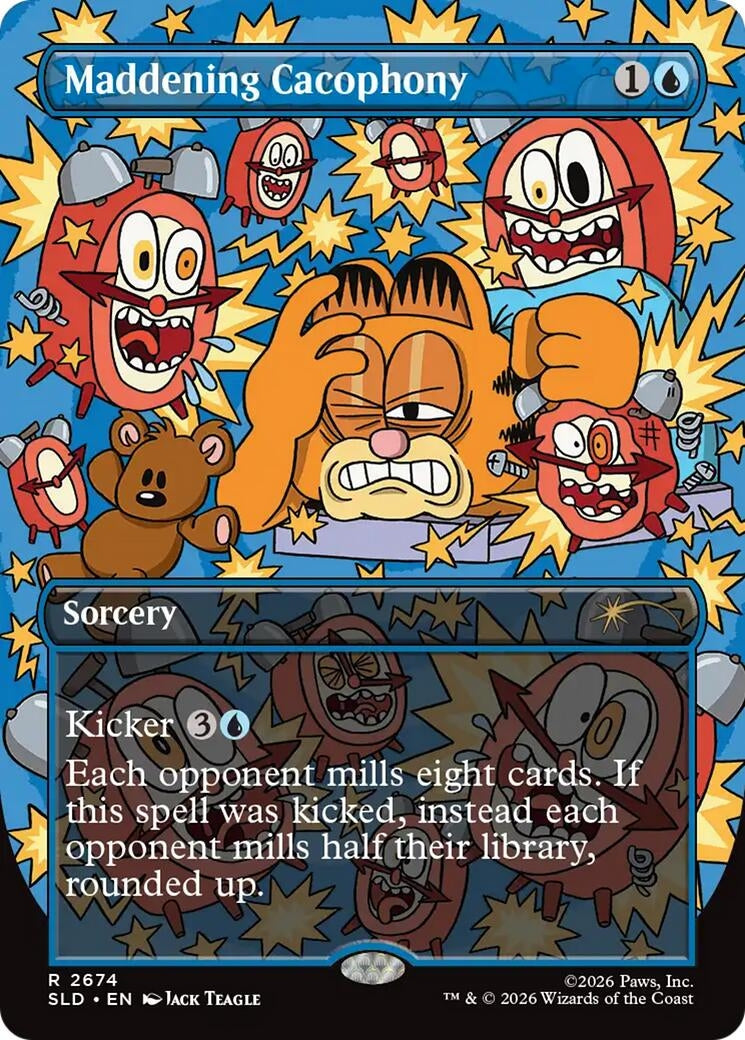 Image for Maddening Cacophony (2674) (Secret Lair Drop Series) (2674) (SLD) - Magic: The Gathering