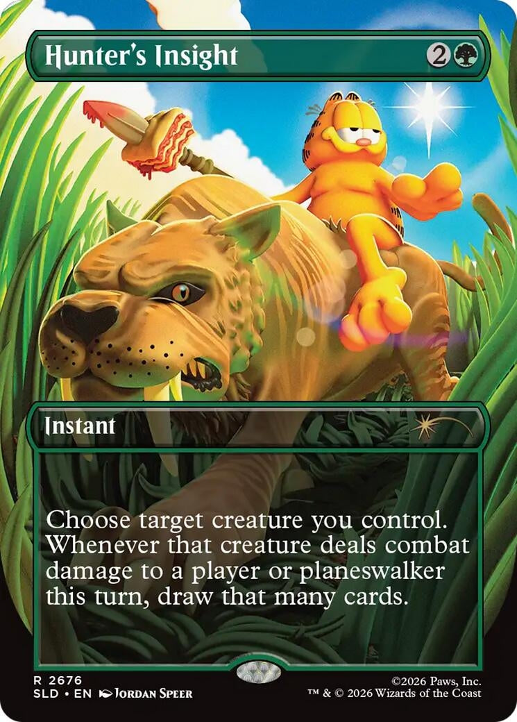 Image for Hunter's Insight (Secret Lair Drop Series) (2676) (SLD) - Magic: The Gathering