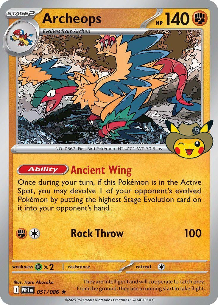 Image for Archeops - 051 (Fossil Museum Exclusive) (ME: Mega Evolution Promo) (051/086) - Pokemon