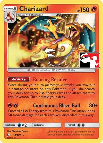 Image for Charizard (Library Exclusive) (Miscellaneous Cards & Products) (14/181) - Pokemon