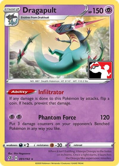 Image for Dragapult (Library Exclusive) (Miscellaneous Cards & Products) (091/192) - Pokemon