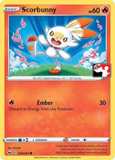 Scorbunny (Library Exclusive) (Miscellaneous Cards & Products) (031/202)