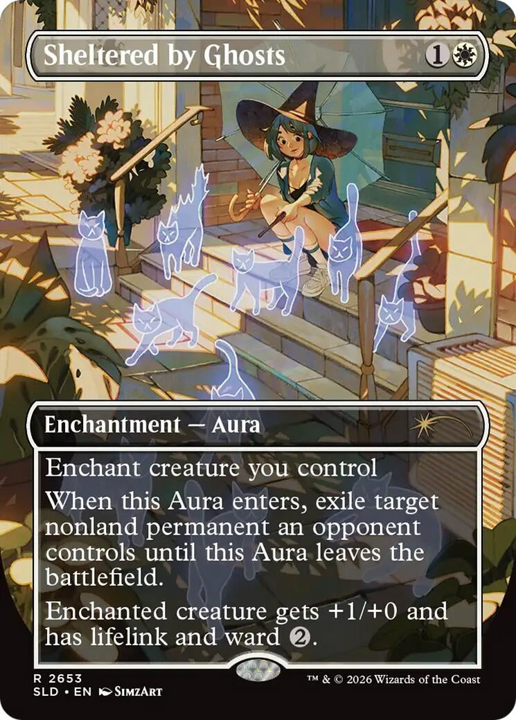 Image for Sheltered by Ghosts (Secret Lair Drop Series) (2653) (SLD) - Magic: The Gathering