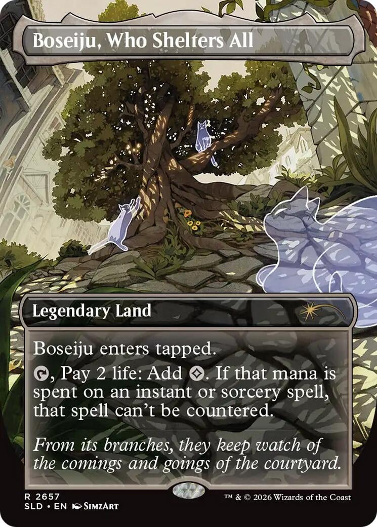 Image for Boseiju, Who Shelters All (Secret Lair Drop Series) (2657) (SLD) - Magic: The Gathering