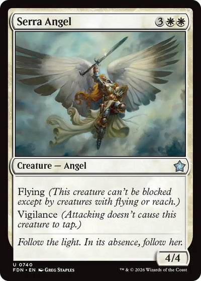 Serra Angel (0740) (Foundations) (740) (FDN)