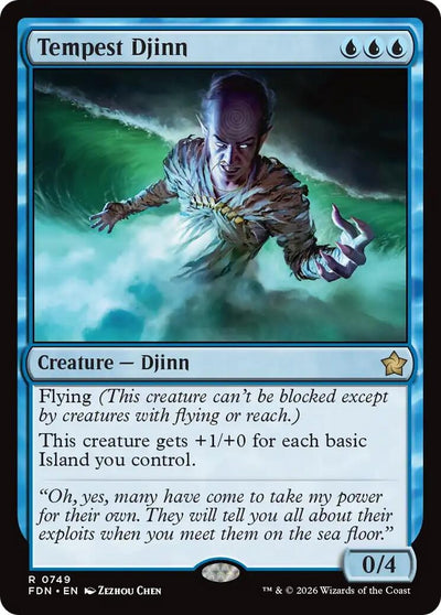 Tempest Djinn (0749) (Foundations) (749) (FDN)
