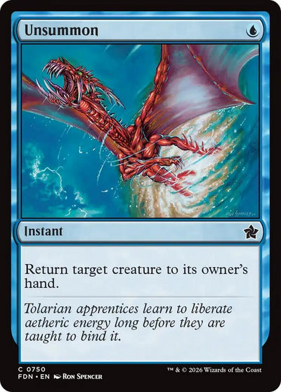 Unsummon (0750) (Foundations) (750) (FDN)