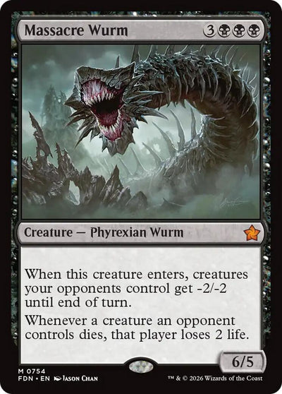 Massacre Wurm (0754) (Foundations) (754) (FDN)