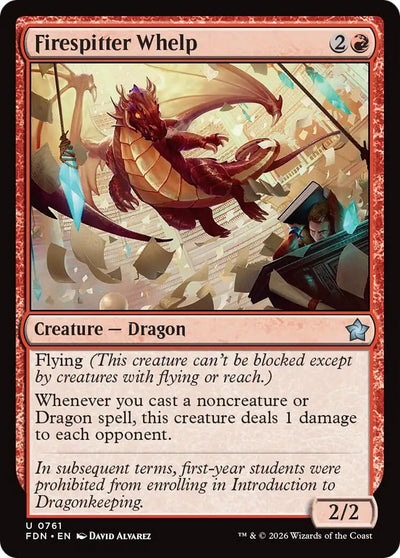 Firespitter Whelp (0761) (Foundations) (761) (FDN)
