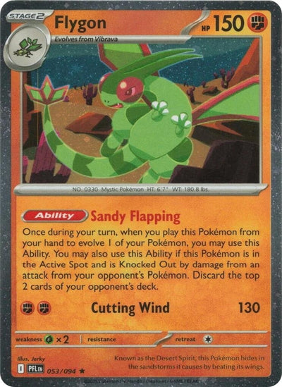 Flygon - 053/094 (Cosmos Holo) (Blister Exclusives) (053/094)