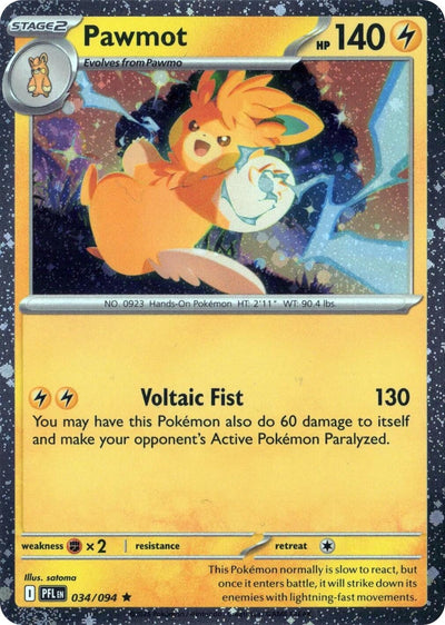 Pawmot (Cosmos Holo) (Blister Exclusives) (034/094)