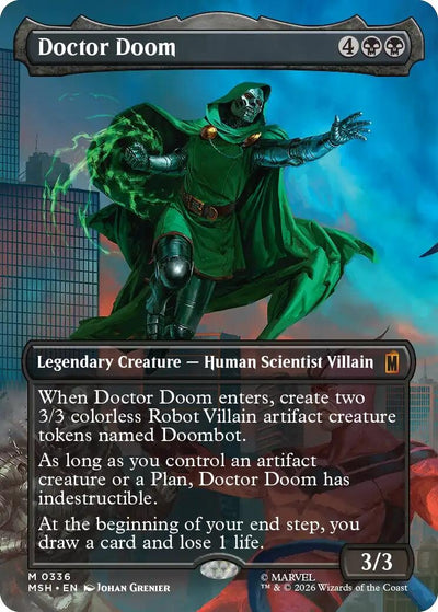 Doctor Doom (Borderless) (0336) (Marvel Super Heroes) (336)