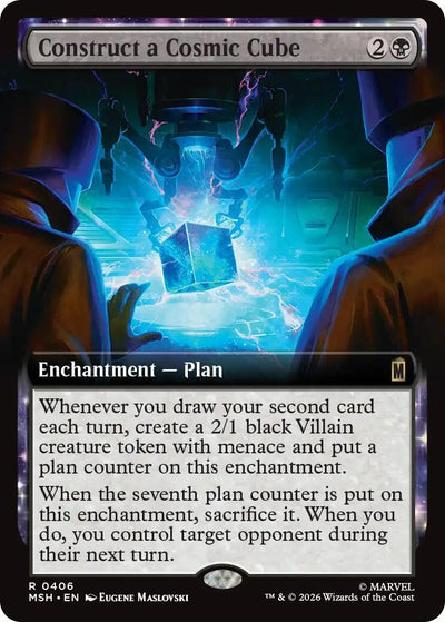 Construct a Cosmic Cube (Extended Art) (Marvel Super Heroes) (406)