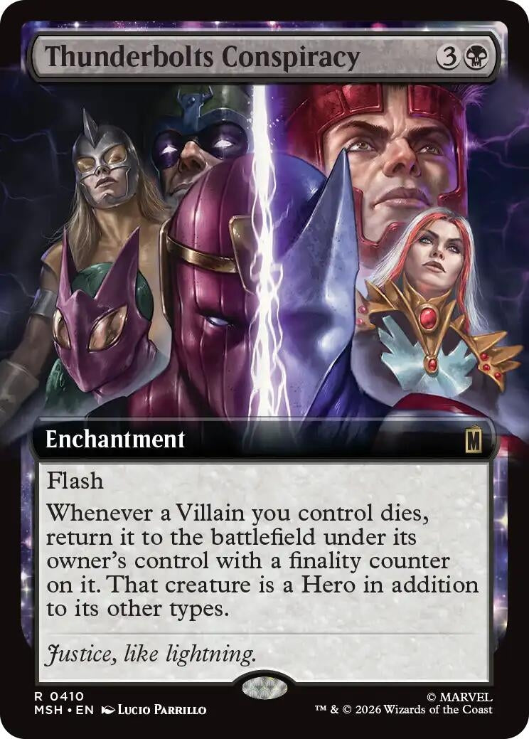 Image for Thunderbolts Conspiracy (Extended Art) (Marvel Super Heroes) (410) - Magic: The Gathering