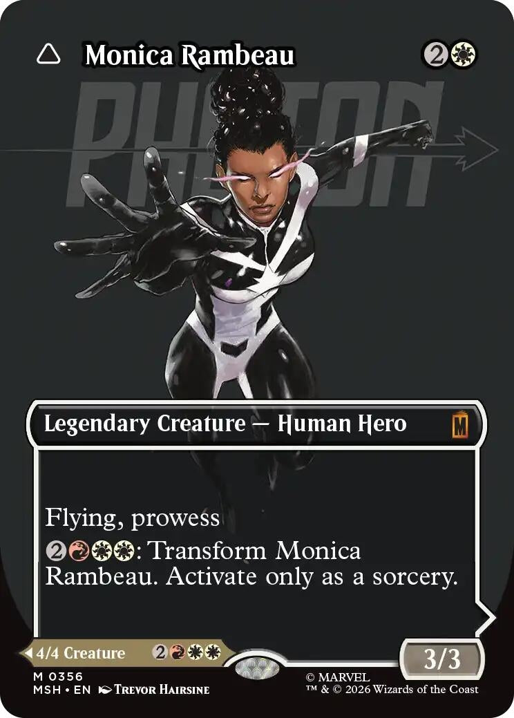 Image for Monica Rambeau (Borderless) (0356) (Marvel Super Heroes) (356) - Magic: The Gathering