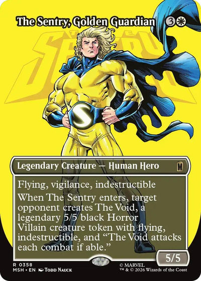 The Sentry, Golden Guardian (Borderless) (Marvel Super Heroes) (358)