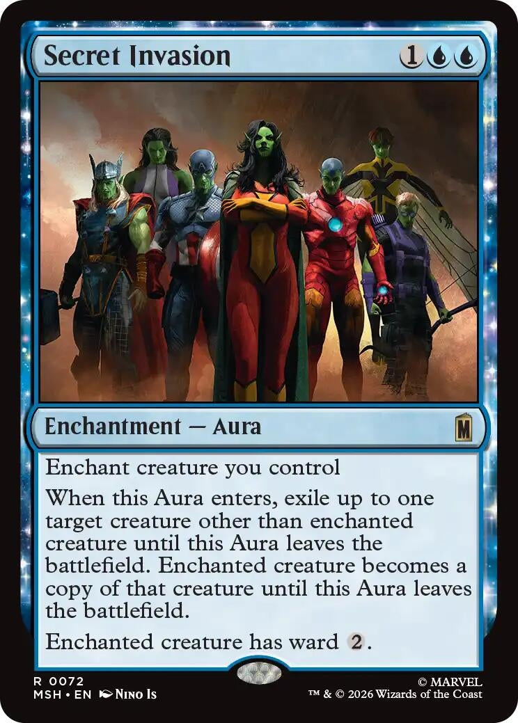 Image for Secret Invasion (Marvel Super Heroes) (72) - Magic: The Gathering