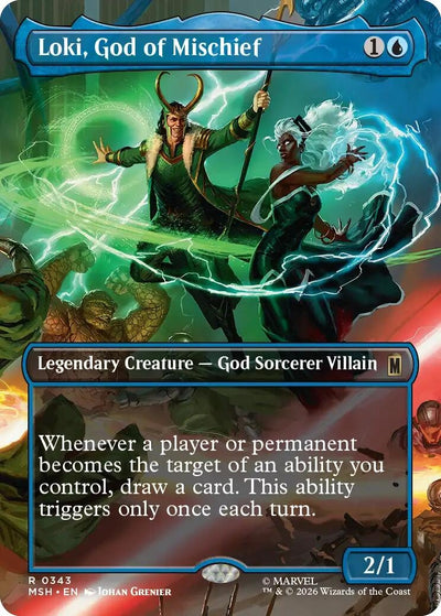 Loki, God of Mischief (Borderless) (Marvel Super Heroes) (343)