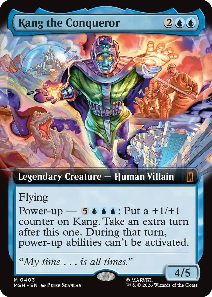 Image for Kang the Conqueror (Extended Art) (Marvel Super Heroes) (403) - Magic: The Gathering