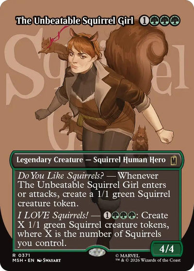 The Unbeatable Squirrel Girl (Borderless) (Marvel Super Heroes) (371)