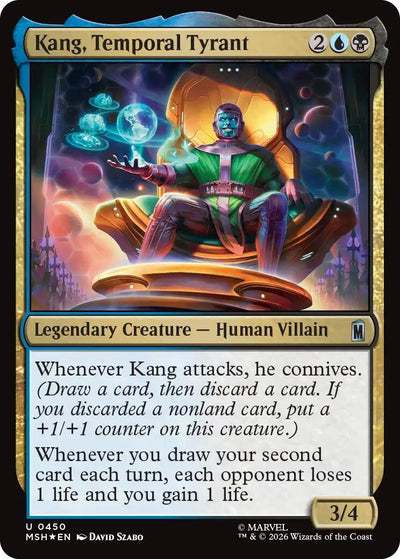 Kang, Temporal Tyrant (Surge Foil) (Marvel Super Heroes) (450)