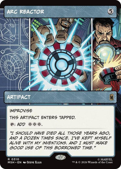 Arc Reactor (Borderless) (Marvel Super Heroes) (310)