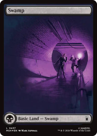 Swamp (0437) (Surge Foil) (Marvel Super Heroes) (437)