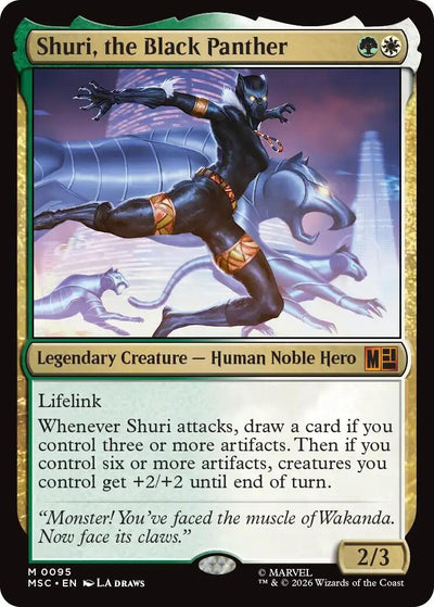 Shuri, the Black Panther (Commander: Marvel Super Heroes) (95)