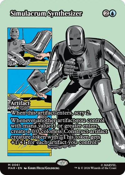 Simulacrum Synthesizer (Borderless) (Marvel Universe Eternal-Legal) (61)