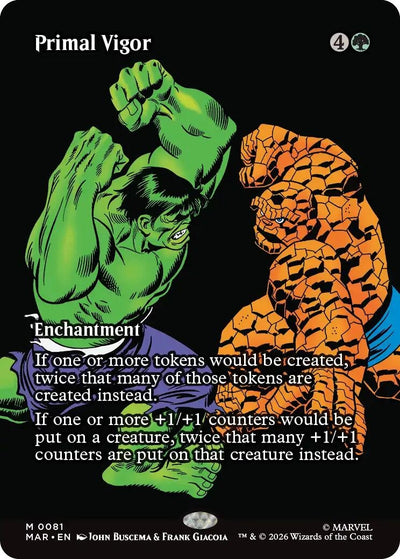 Primal Vigor (Borderless) (Marvel Universe Eternal-Legal) (81)