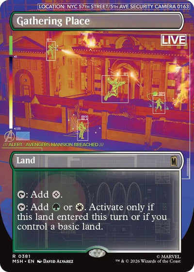 Gathering Place (Borderless) (Marvel Super Heroes) (381)