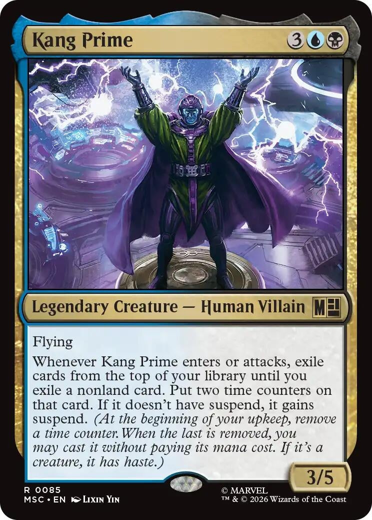 Image for Kang Prime (Surge Foil) (Commander: Marvel Super Heroes) (85) - Magic: The Gathering
